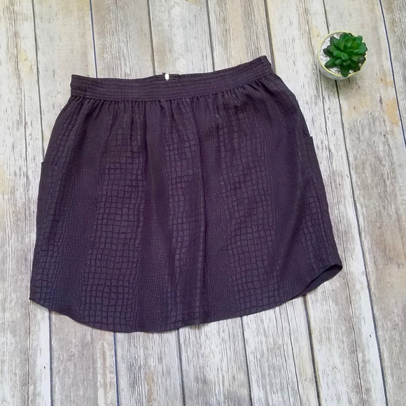 Rebecca Taylor Silk Mini Skirt - Picture 2 of 5